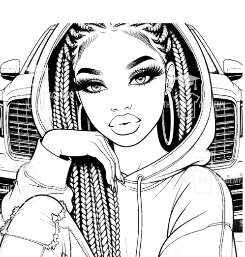 Braided Baddie DIY Paint Kit