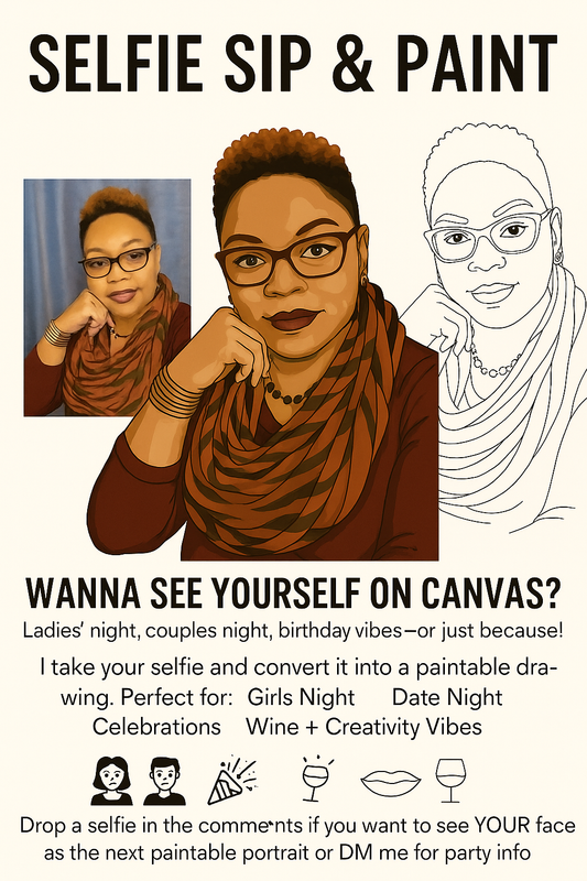 Selfie DIY Paint Kit